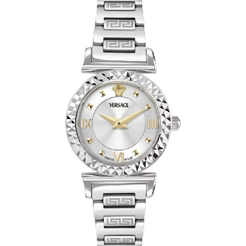 Versace Mini Vanity Silver Stainless Steel Bracelet