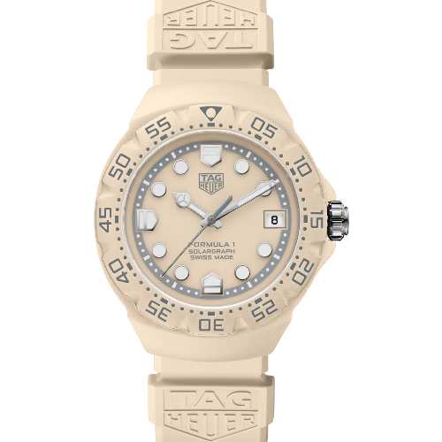 TAG Heuer Formula 1 Solargraph  Solar Quartz, 38 mm, TH-Polylight Beige