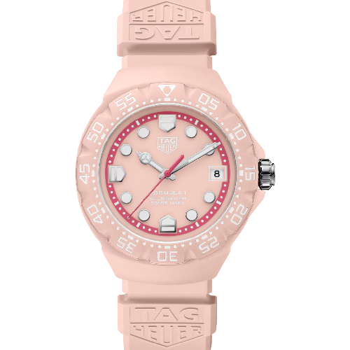 TAG Heuer Formula 1 Solargraph  Solar Quartz, 38 mm, TH-Polylight Pink