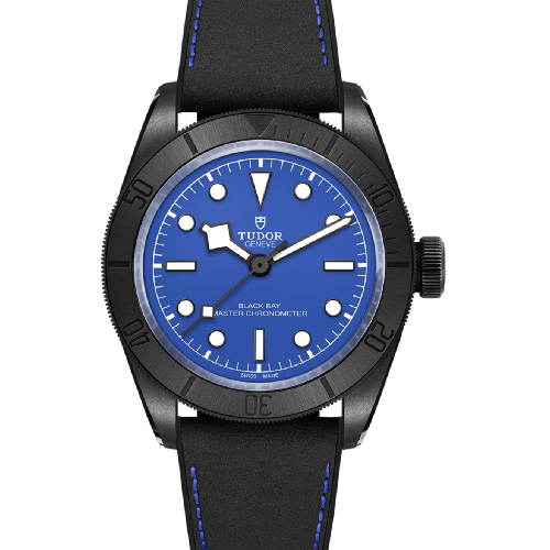TUDOR Black Bay Ceramic 41 Black Hybrid Strap