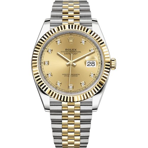 Rolex Datejust 41 Oystersteel and Yellow Gold – Champagne Dial (126333-0012)