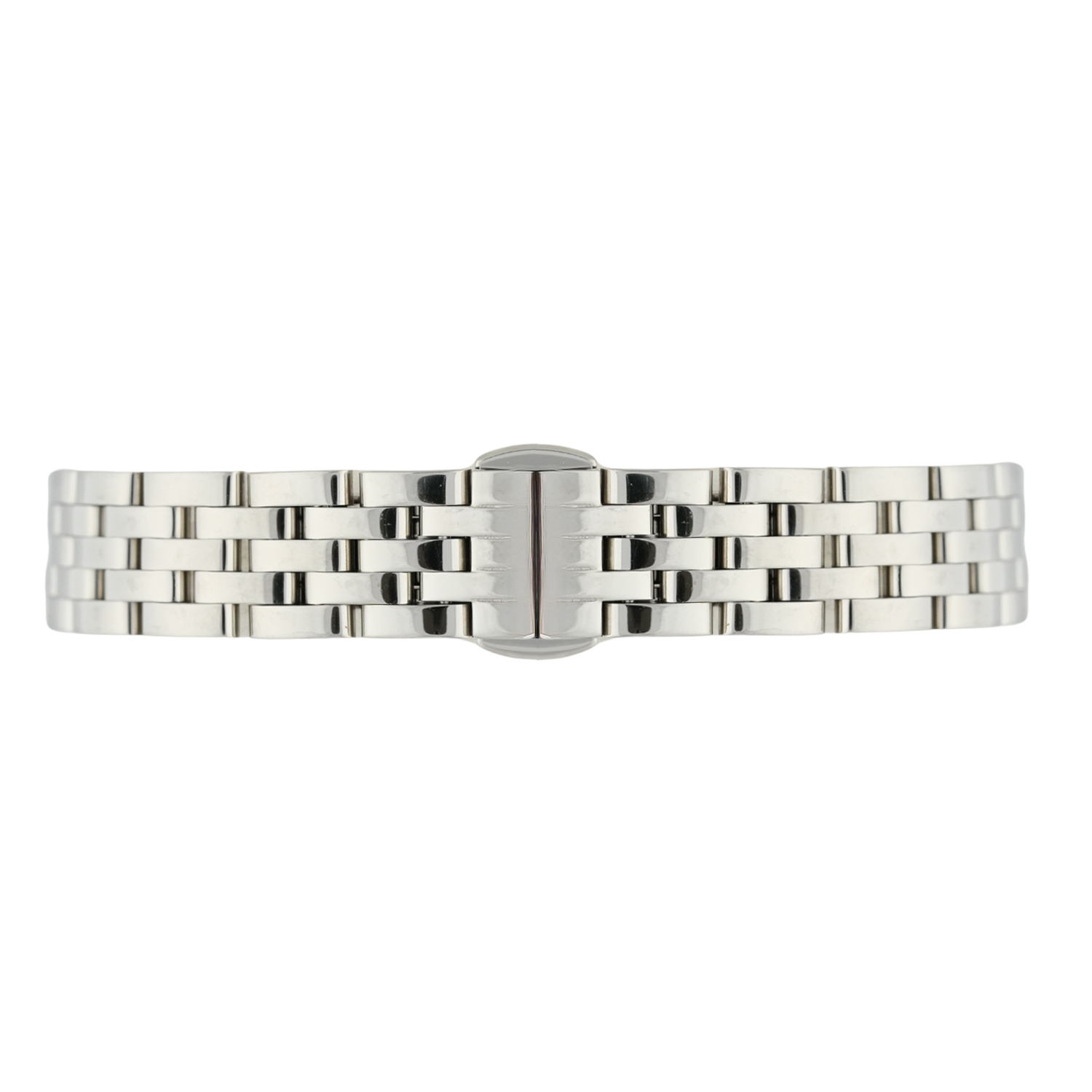 American Polo Square Monaco Crystal Ladies Silver Stainless Steel Bracelet - Image 2