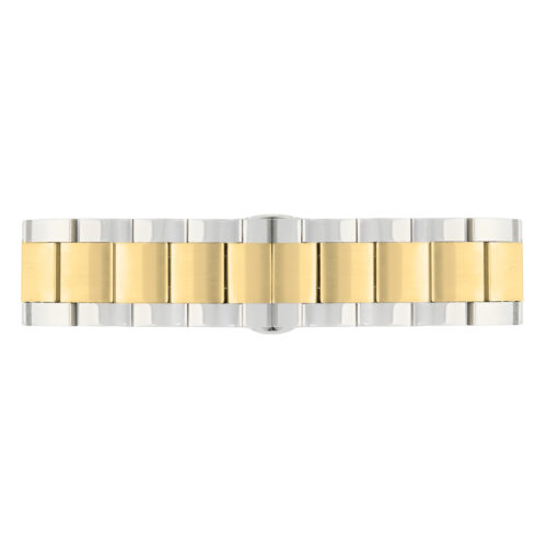 Alternative view of American Polo Regent Collection Gents Two Tone Stainless Steel Bracelet