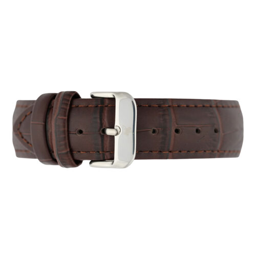 Alternative view of American Polo Skeleton Heritage Gents Multifunction Brown Leather Strap