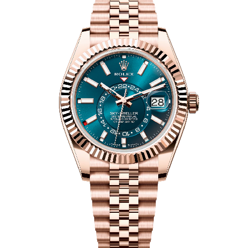 Rolex Sky-Dweller 42 Everose Gold – Blue Green Dial (336935-0005)