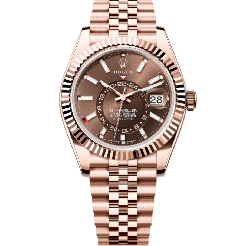 Rolex Sky-Dweller 42 Everose Gold – Chocolate Dial (336935-0006)