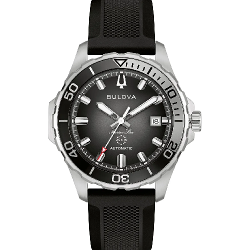 BULOVA Marine Star Automatic Black Rubber Strap