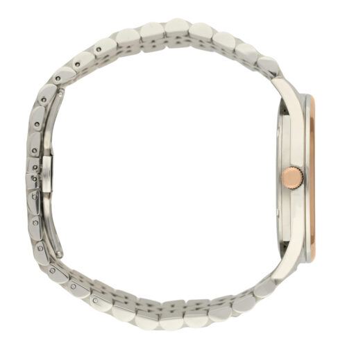 Alternative view of American Polo Riviera Prestige Gents Date Silver Stainless Steel Bracelet