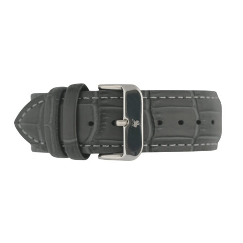 Alternative view of American Polo Gents Grey Leather Strap
