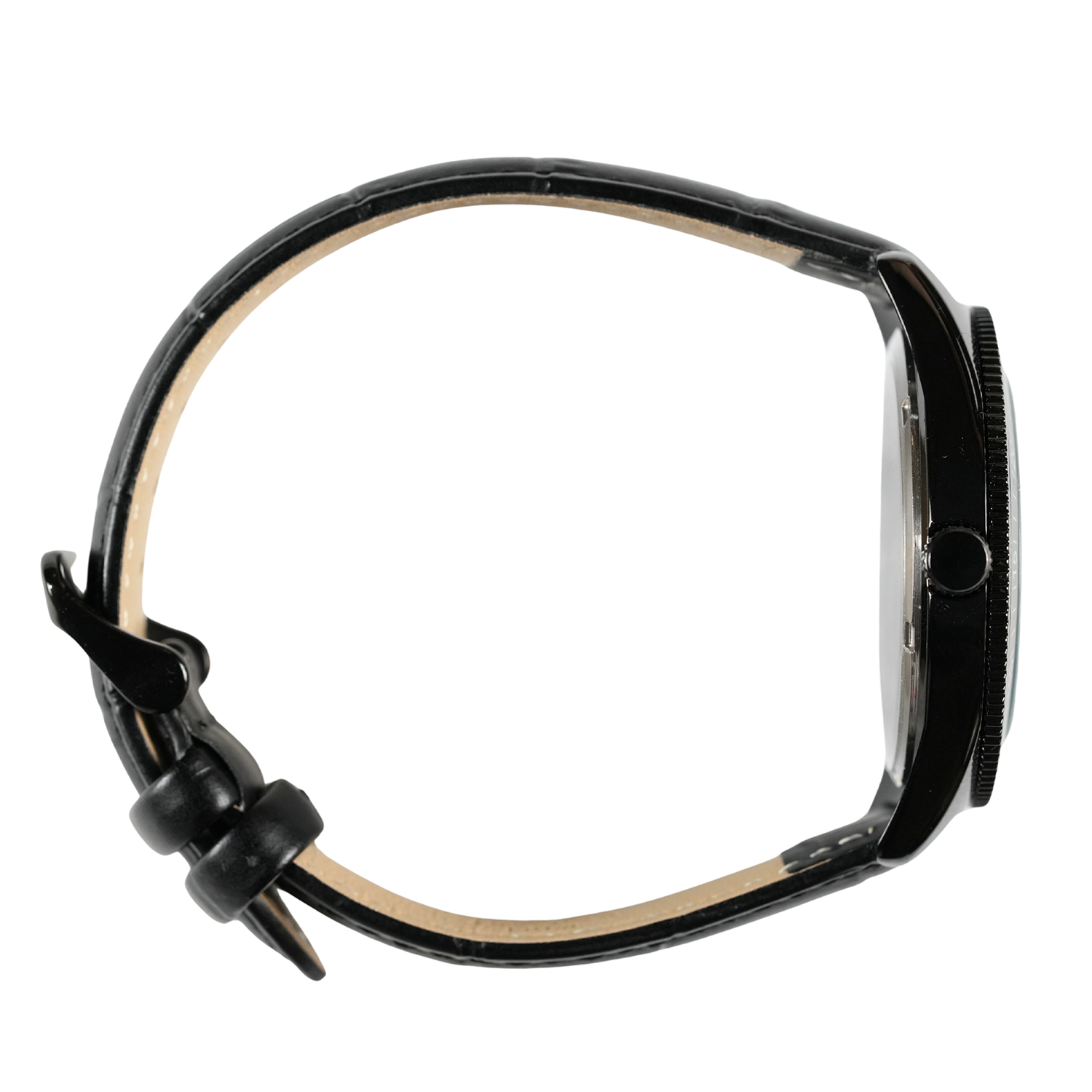 American Polo Belmont Gents Black Leather Strap - Image 3