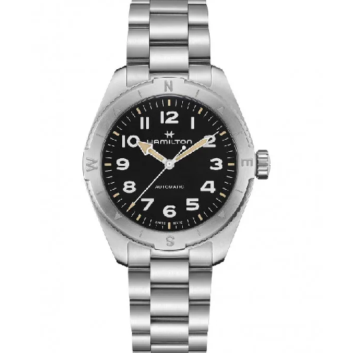 HAMILTON Khaki Field Expedition Automatic Silver Stainless Steel Bracelet
