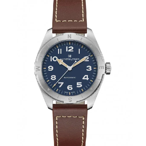 HAMILTON Khaki Field Expedition Automatic Brown Leather Strap