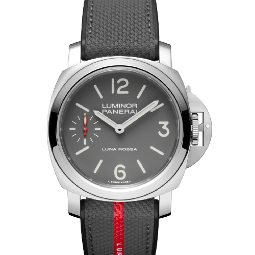 Panerai Luminor Luna Rossa Grey Rubber Strap