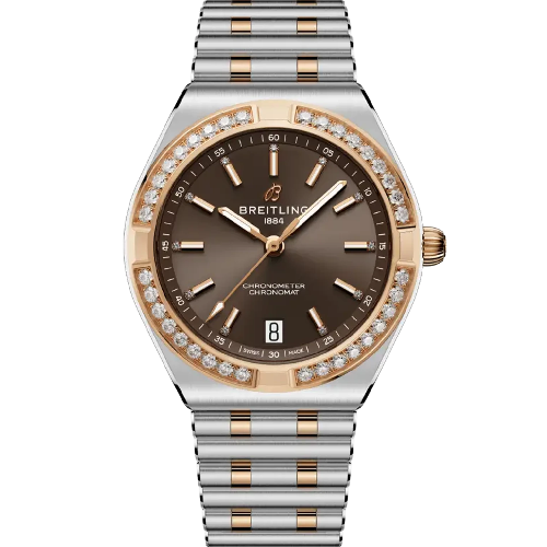 Breitling Chronomat Automatic 36 Stainless Steel and 18k Red Gold Bracelet