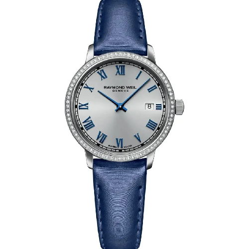 RAYMOND WEIL Toccata Classic Blue Leather Strap