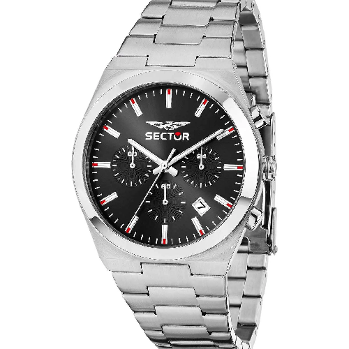 Sector C300 Chronograph Silver Stainless Steel Bracelet