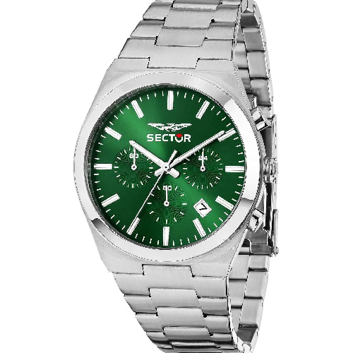 Sector C300 Chronograph Silver Stainless Steel Bracelet