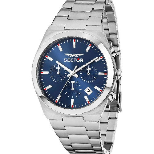 Sector C300 Chronograph Silver Stainless Steel Bracelet
