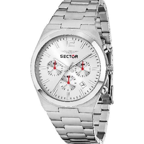 Sector C300 Chronograph Silver Stainless Steel Bracelet