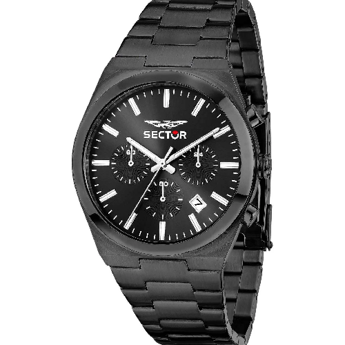 Sector C300 Chronograph Black Stainless Steel Bracelet