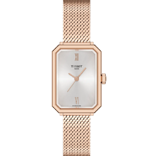 TISSOT SRV Rose Gold Stainless Steel Bracelet