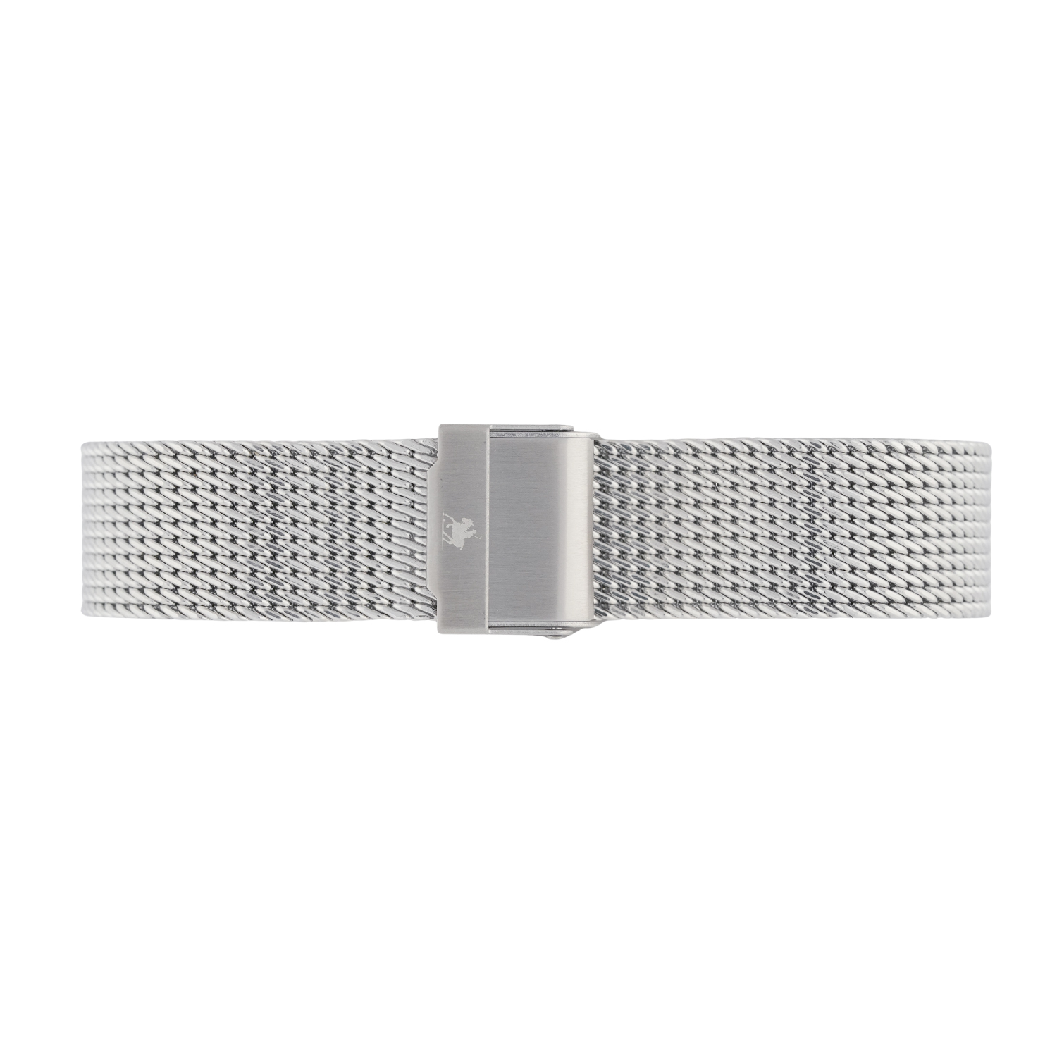 American Polo Gentleman Collection Silver Stainless Steel Bracelet - Image 2
