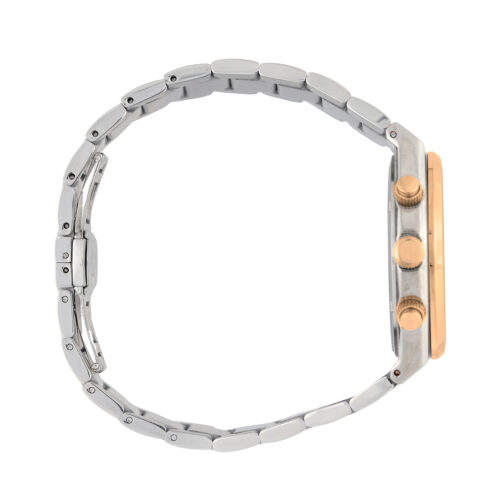 American Polo Gentleman Collection Silver Stainless Steel Bracelet - Image 3