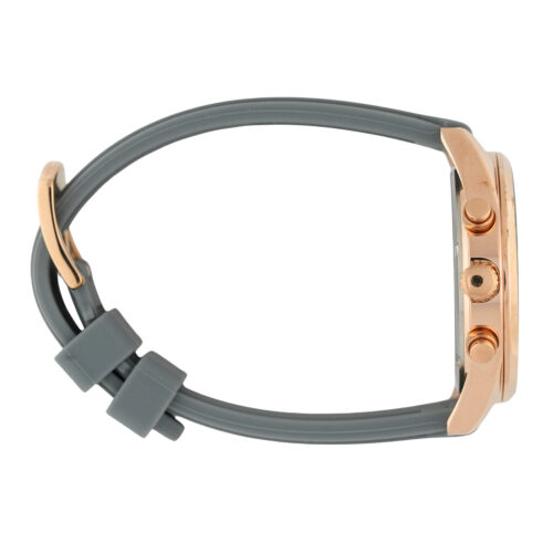 American Polo Pulse Collection Gents Multifunction Grey Rubber Strap - Image 3