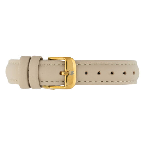 American Polo Ladies Crystal Beige Leather Strap - Image 2