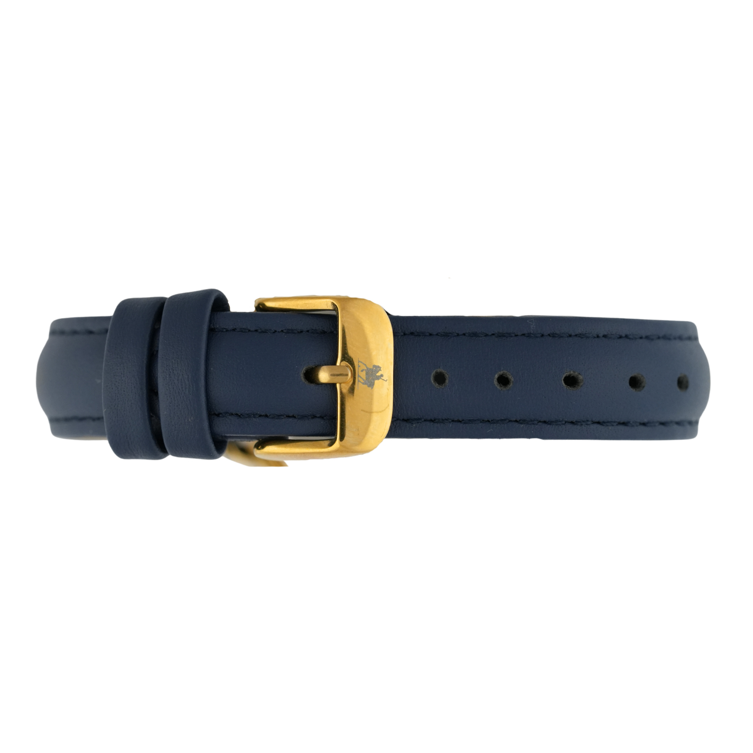 American Polo Ladies Crystal Blue Leather Strap - Image 2