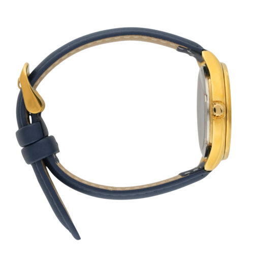 American Polo Ladies Crystal Blue Leather Strap - Image 3
