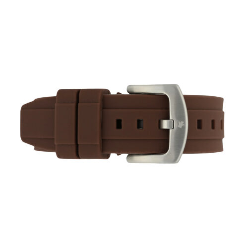 American Polo Phantom Sport Gents Brown Rubber Strap - Image 2