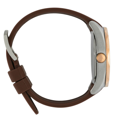 American Polo Phantom Sport Gents Brown Rubber Strap - Image 3