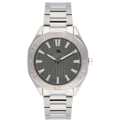 American Polo Metro Silver Stainless Steel Bracelet