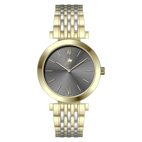 American Polo Grace Two Tone Stainless Steel Bracelet