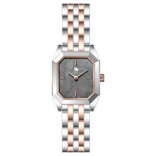 American Polo Elan Two Tone Stainless Steel Bracelet