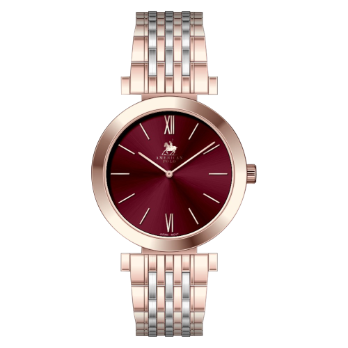 American Polo Grace Two Tone Stainless Steel Bracelet