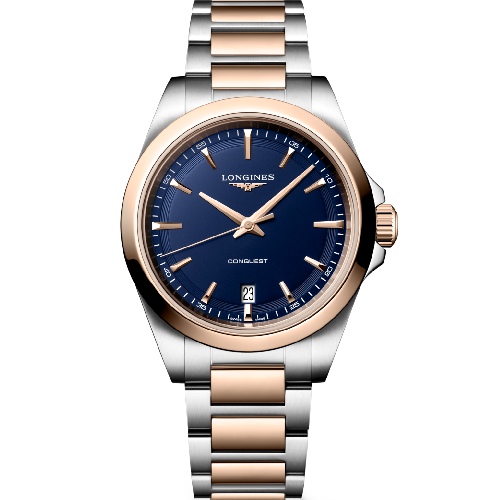 Longines Conquest Two Tone Stainless Steel Bracelet 38 mm
