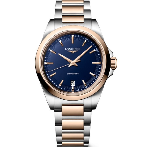 Longines Conquest Two Tone Stainless Steel Bracelet 41 mm