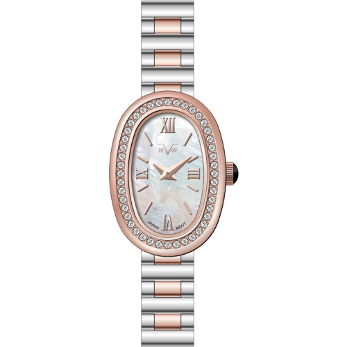 Versace 19V69 V0014L Two Tone Stainless Steel Bracelet