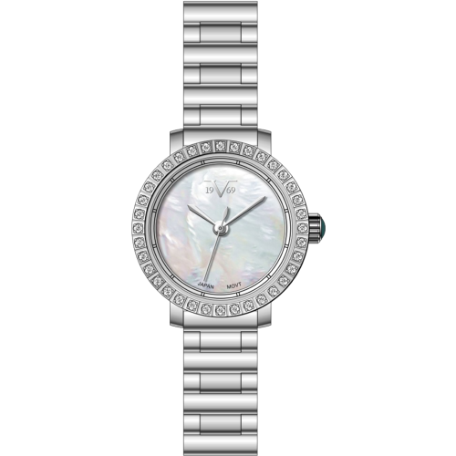 Versace 19V69 V0015L Silver Stainless Steel Bracelet