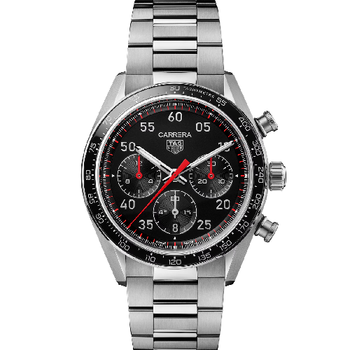 TAG Heuer Carrera Automatic Chronograph Sport 42 mm Stainless Steel Bracelet
