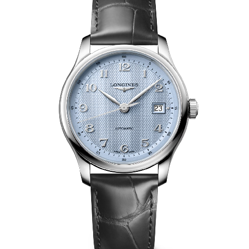 LONGINES Master Collection Automatic Grey Leather Strap 39 mm