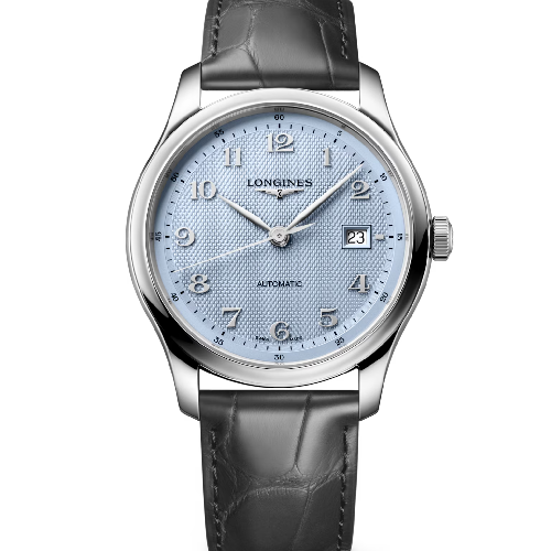 LONGINES Master Collection Automatic Grey Leather Strap 41 mm