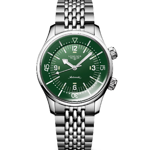 LONGINES LEGEND DIVER Automatic Silver Stainless Steel Bracelet 39 mm