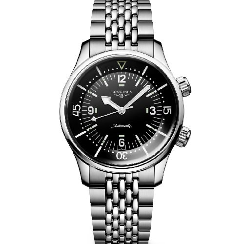 LONGINES LEGEND DIVER Automatic Silver Stainless Steel Bracelet 39 mm