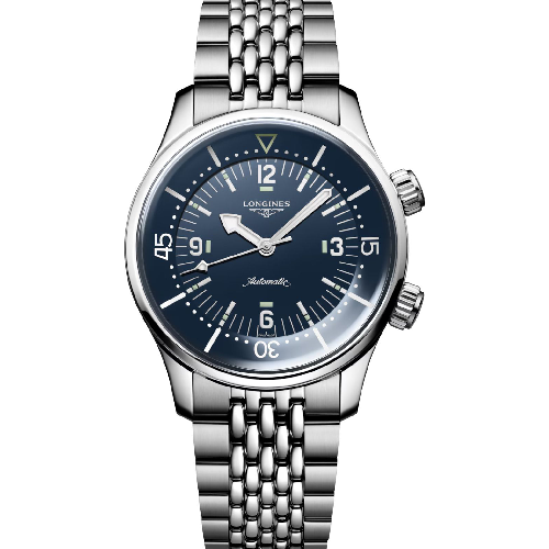 LONGINES LEGEND DIVER Automatic Silver Stainless Steel Bracelet 39 mm