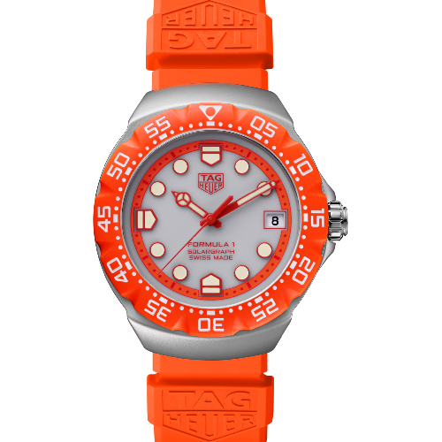 TAG Heuer Formula 1 Solargraph  Solar Quartz, 38 mm, TH-Polylight Orange