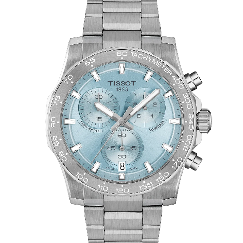 TISSOT Supersport Cronograph Silver Stainless Steel Bracelet