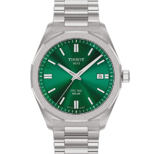 TISSOT T-Classic PRC 100 Solar Stainless Steel Bracelet